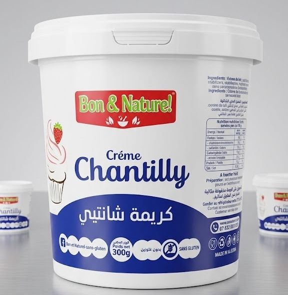 CHANTILLY BON ET NATUREL 300G
