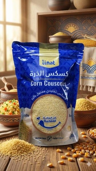 COUSCOUS DE MAIS MOYEN 500G LINAT