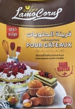 FARINE DE GATAEU LAMOCORNE 800G
