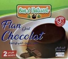FLAN BON ET NATUREL CHOCO VANILLE FRAISE 112G