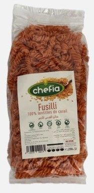 FUSILLI LENTILLES DE CORAIL CHAFIA SG 250G