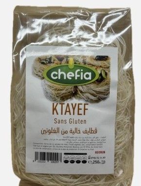 KTAYEF SANS GLUTEN CHAFIA 250G