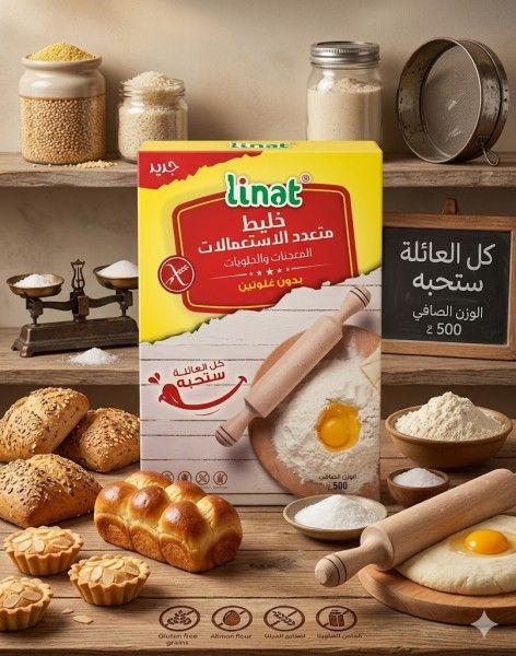 MIX MULTI-USAGE 500G LINAT