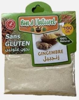 زنجبيل 25غ بون ناتورال