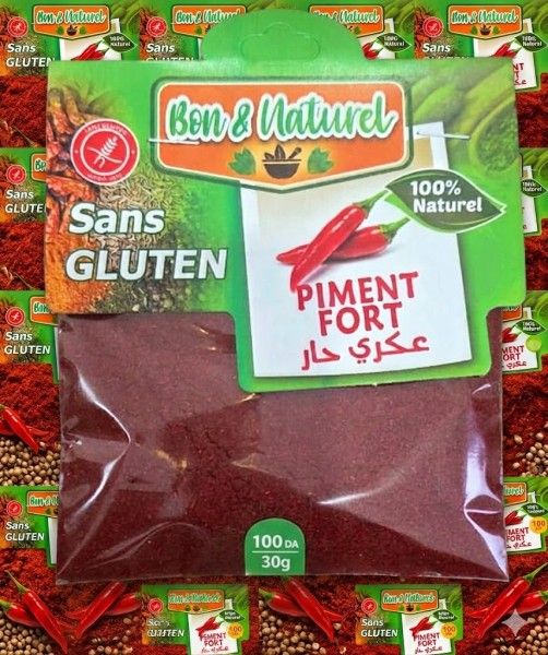 فلفل حار 30غ بون ناتورال